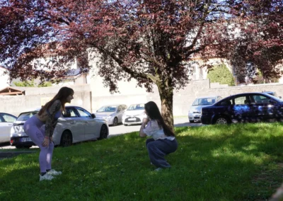 Coaching en extérieur à Lyon avec coach Miki.